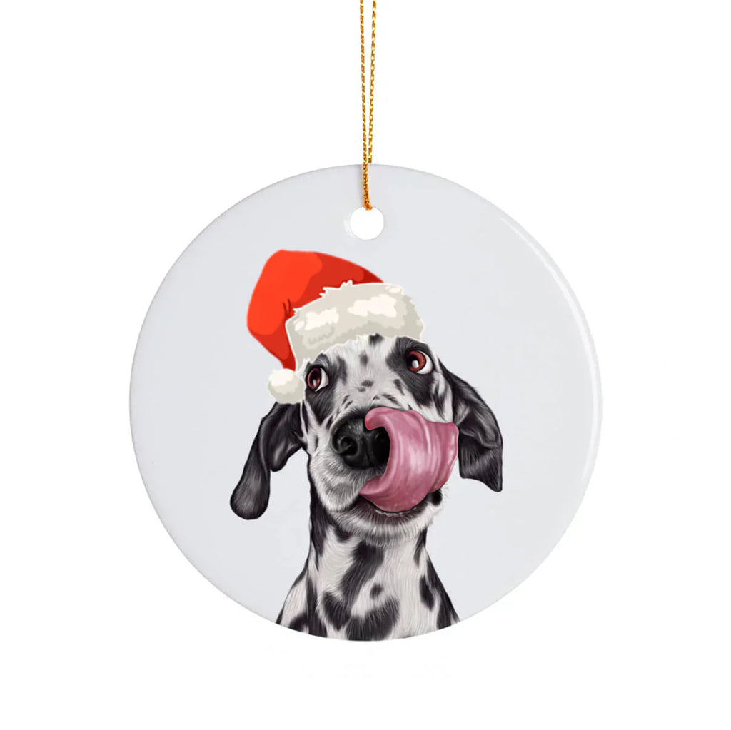 Adorno de navidad personalizado de tu mascota
