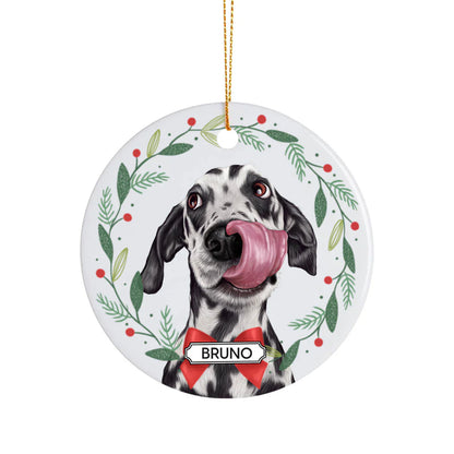 Adornos de navidad personalizados de tu mascota